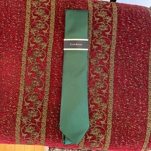 Club Room Hunter Green Tie